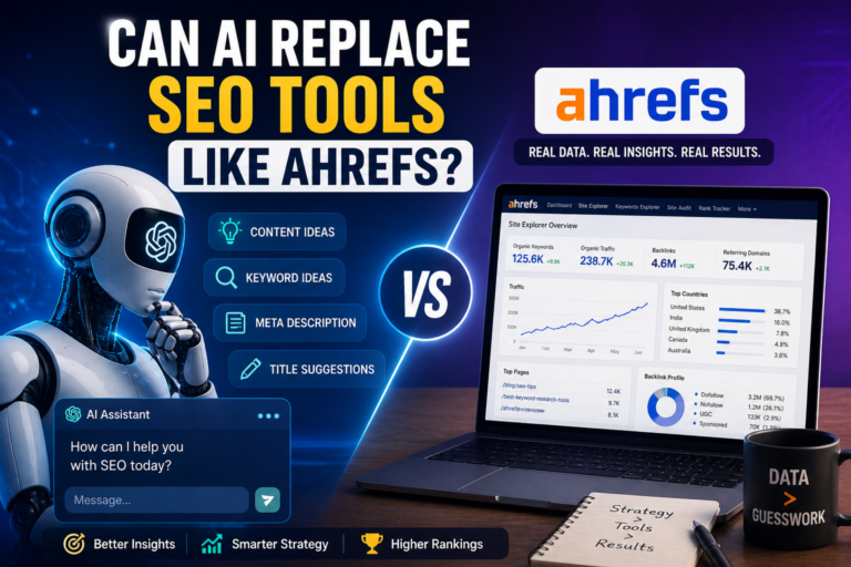 Can AI Replace SEO Tools Like Ahrefs?
